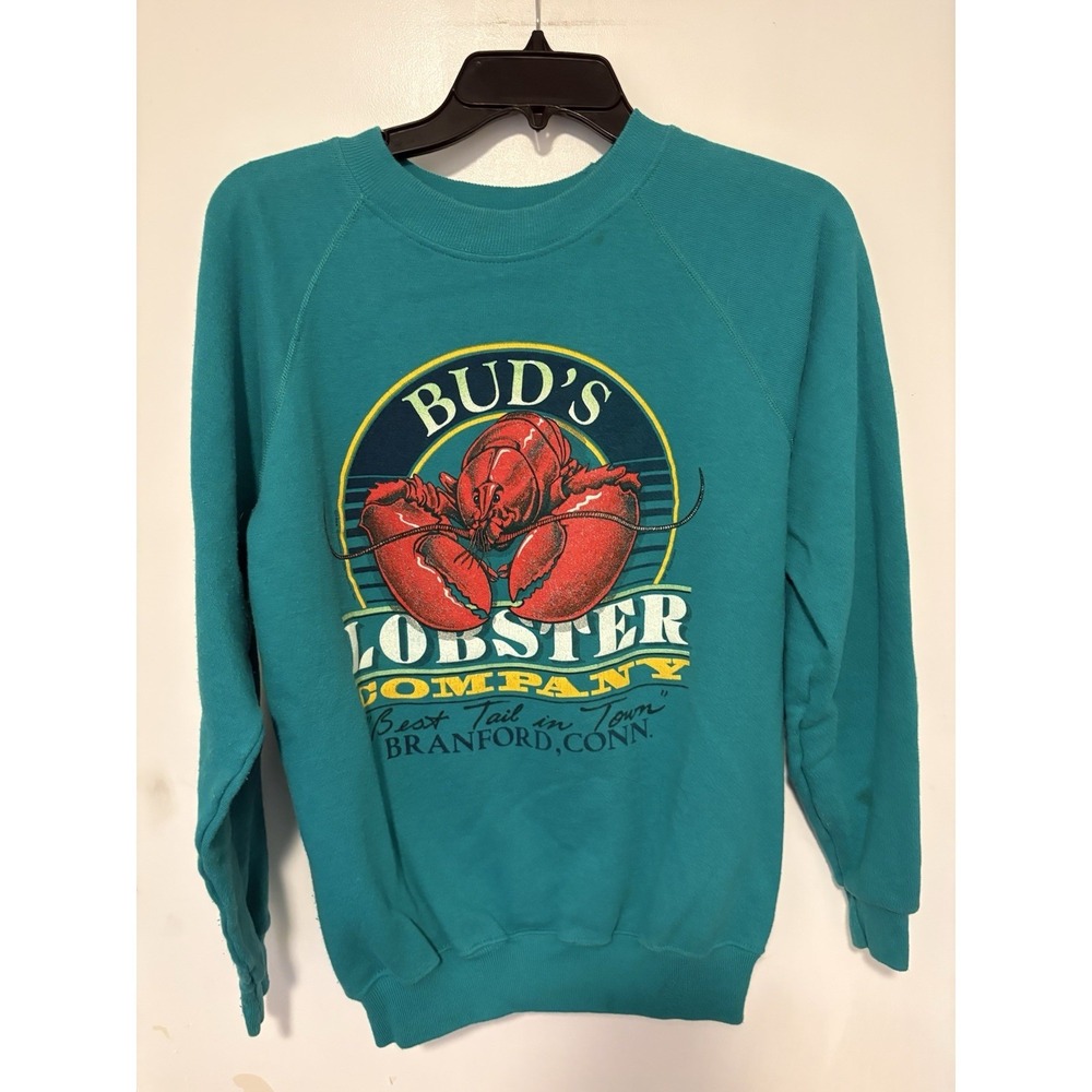 Vintage Bud's Lobster Company Sweatshirt Size Med